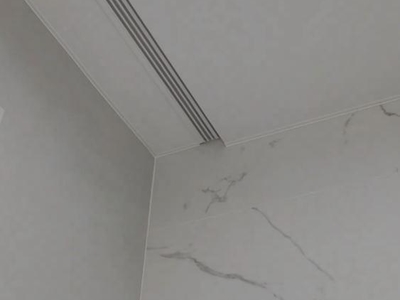 Натяжные потолки во всей квартире с подсветкой в скрытых карнизах 
