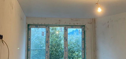 Натяжные потолки в 3 большие комнаты (48.85 м²)