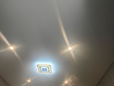 Натяжные потолки Bauf с теневым примыканием  