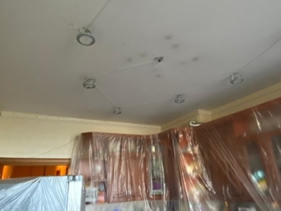 Натяжные потолки в коридоре и кухне (24.1 м²) 